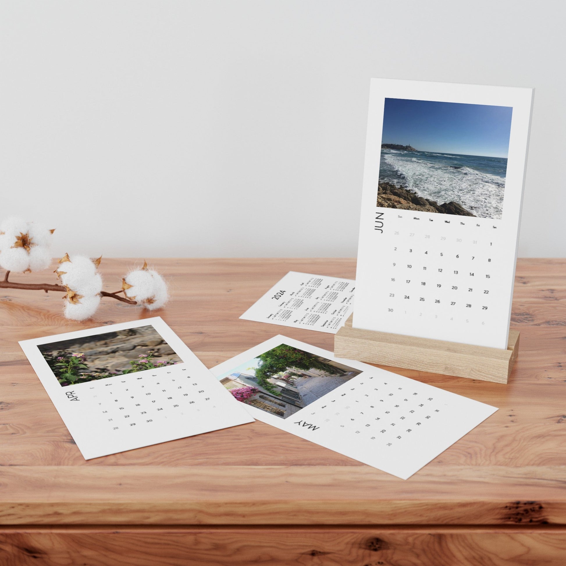 Israel Photos Vertical Desk Calendar (2024) - SOLO SOHI Travel Shop