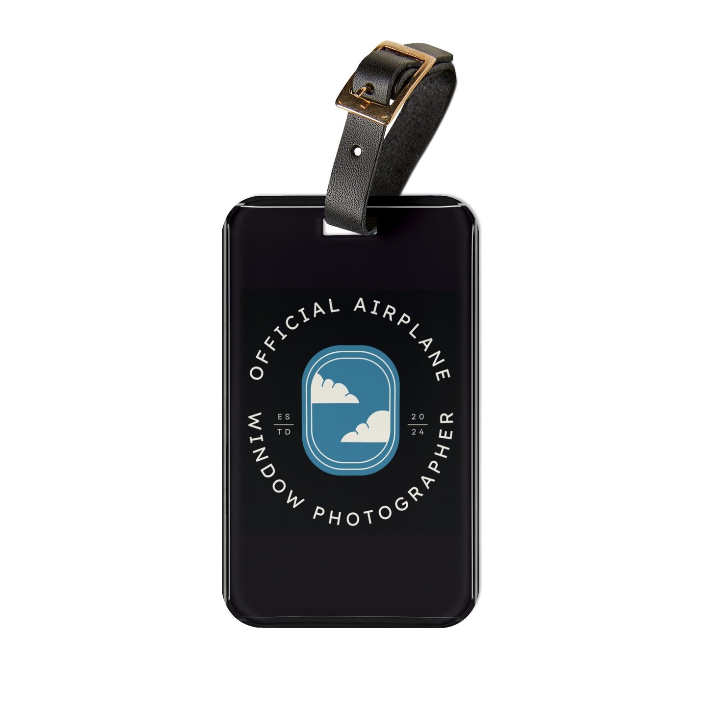 Official Airplane Window Photographer Luggage Tag - SOLO SOHI Travel Shop