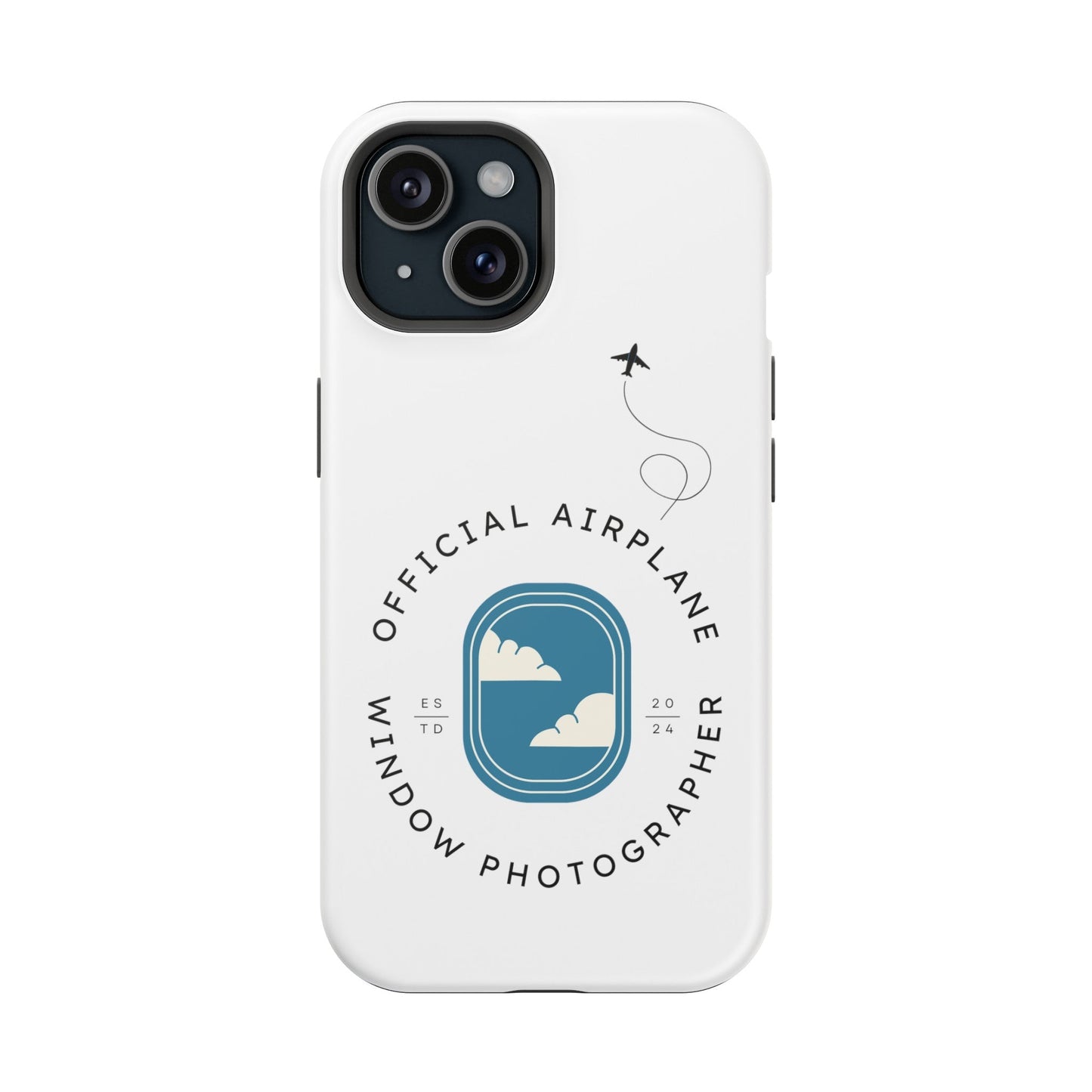 Official Airplane Window Photographer MagSafe iPhone Case - SOLO SOHI Travel Shop