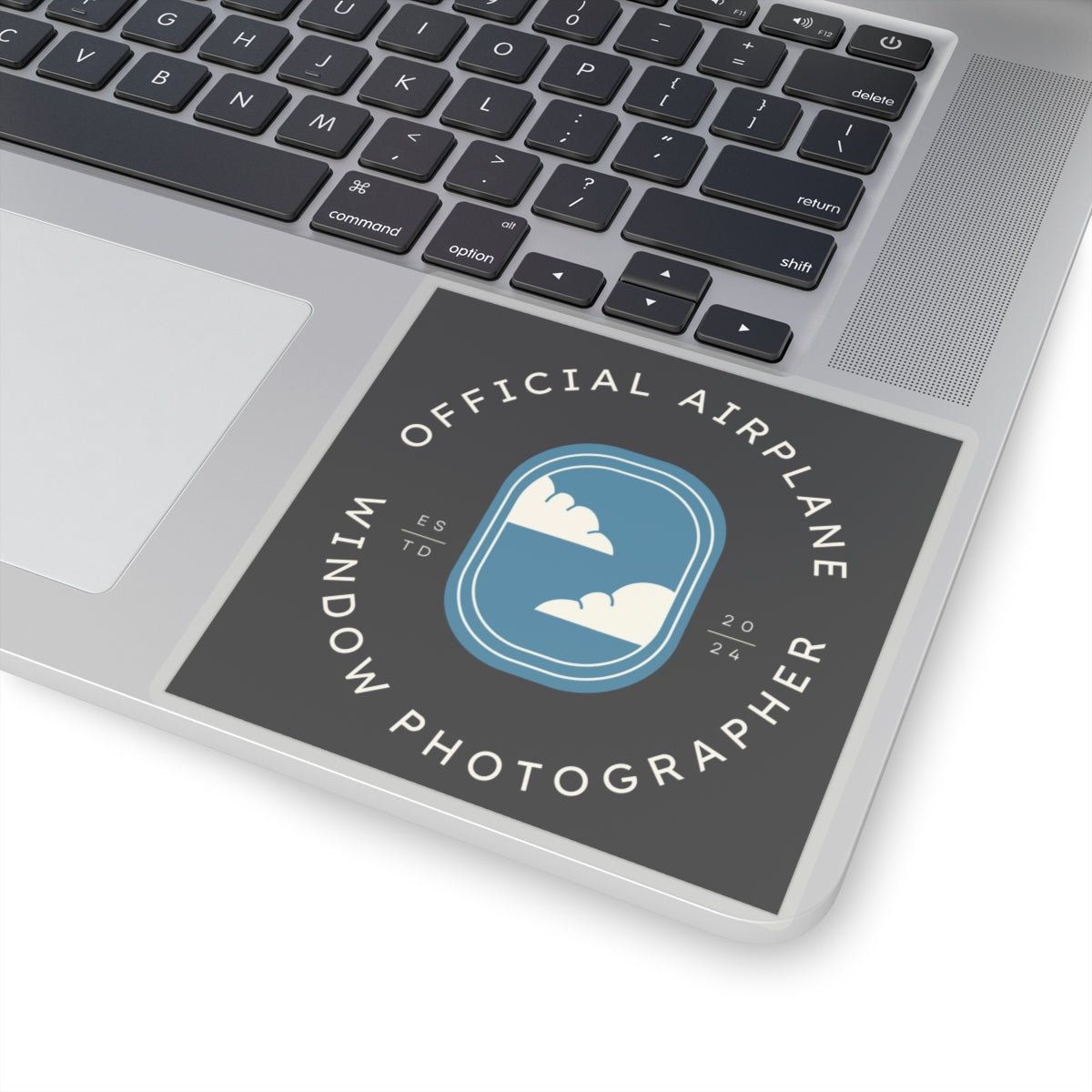 Official Airplane Window Photographer Sticker - SOLO SOHI Travel Shop