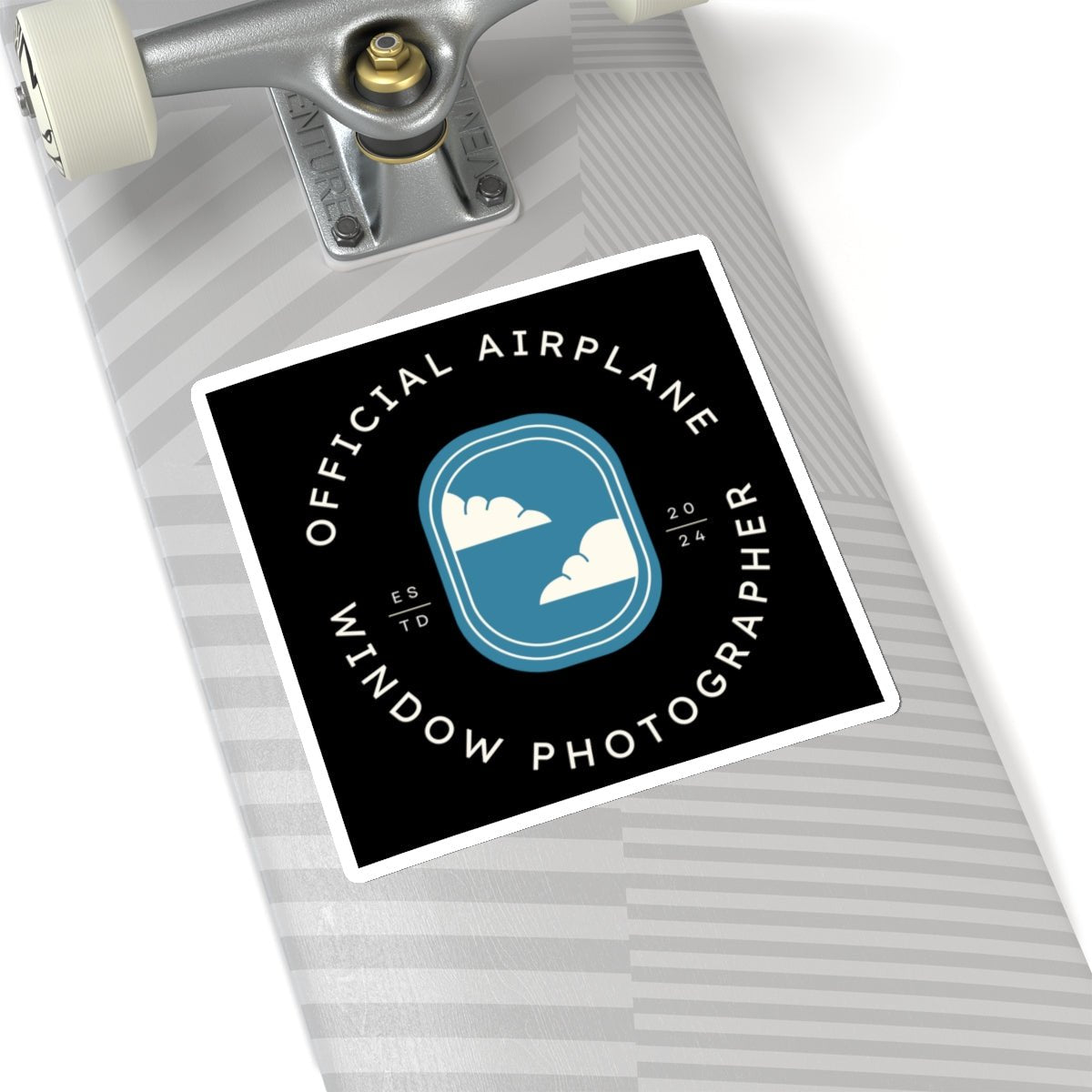 Official Airplane Window Photographer Sticker - SOLO SOHI Travel Shop