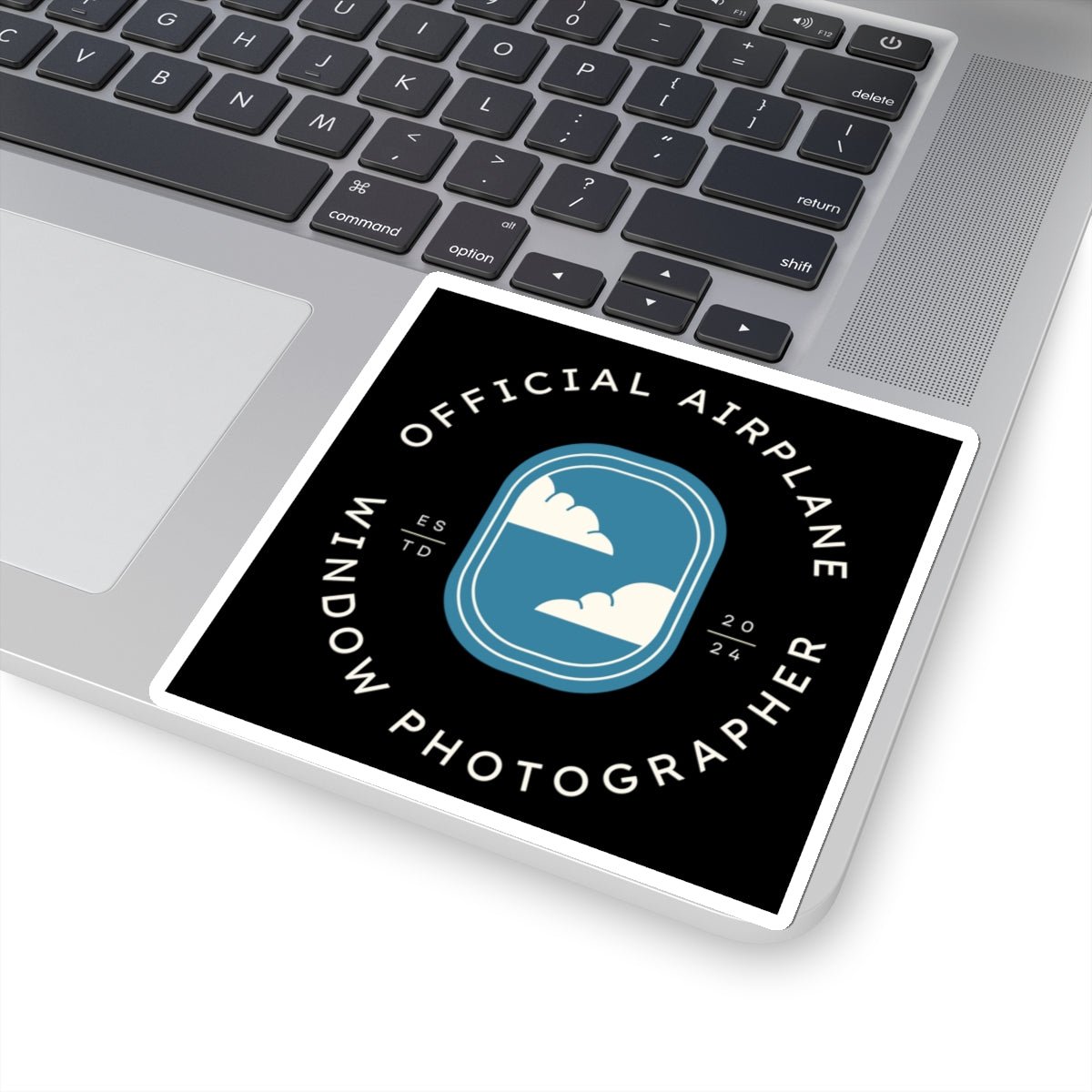 Official Airplane Window Photographer Sticker - SOLO SOHI Travel Shop