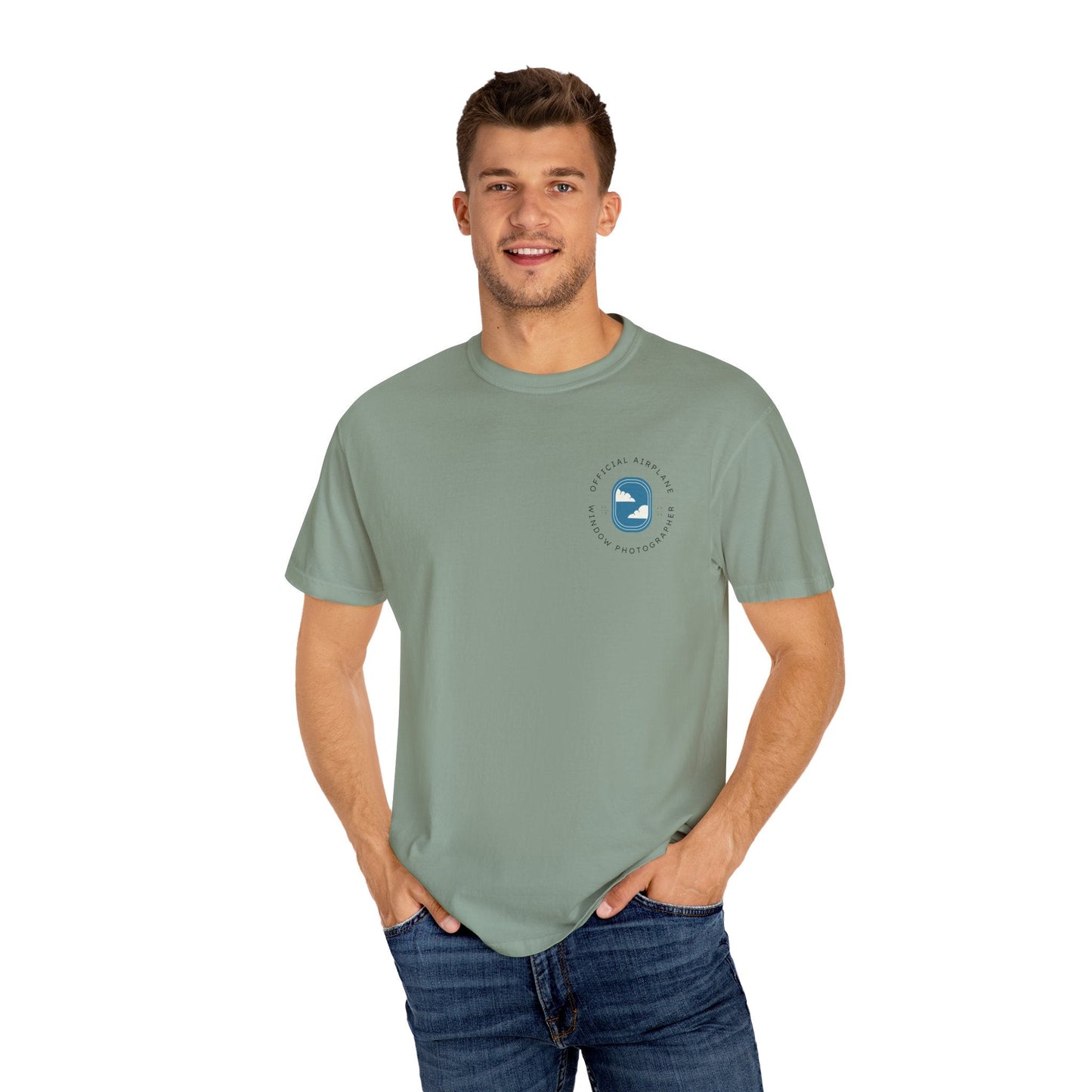 Official Airplane Window Photographer T - shirt - SOLO SOHI Travel Shop