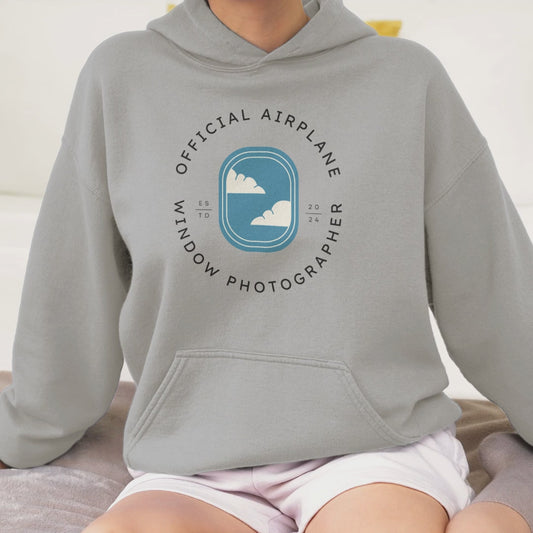 Official Airplane Window Photographer Hoodie