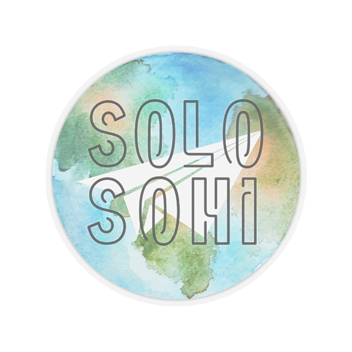 SOLO SOHI Globe Sticker - SOLO SOHI Travel Shop