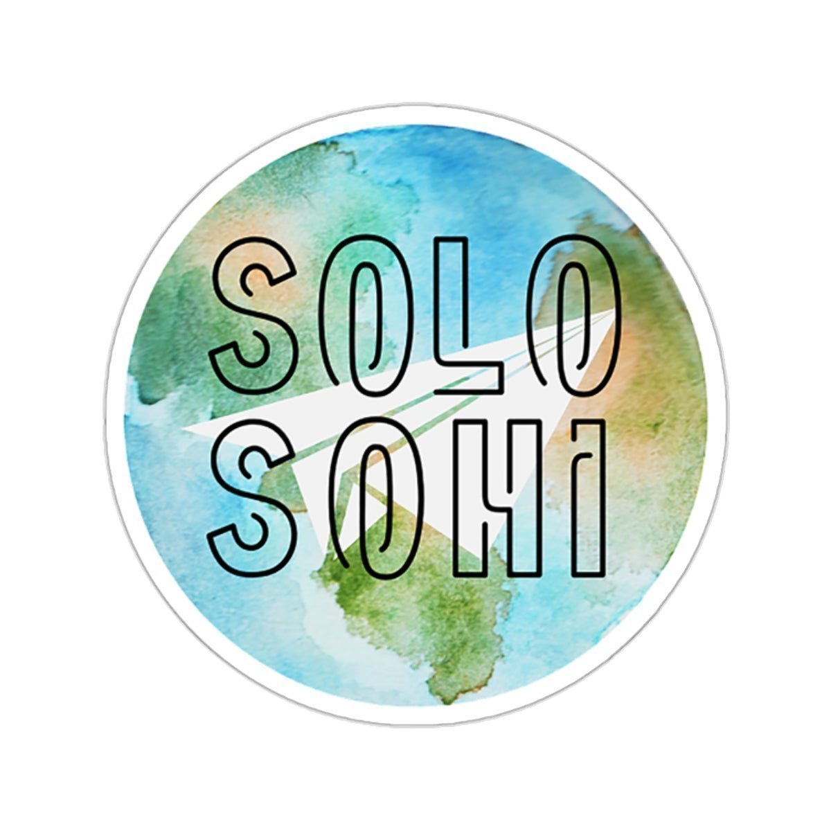 SOLO SOHI Globe Sticker - SOLO SOHI Travel Shop