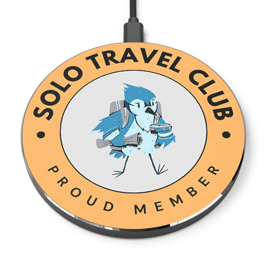 Solo Travel Club Bird Badge Wireless Charger - SOLO SOHI Travel Shop