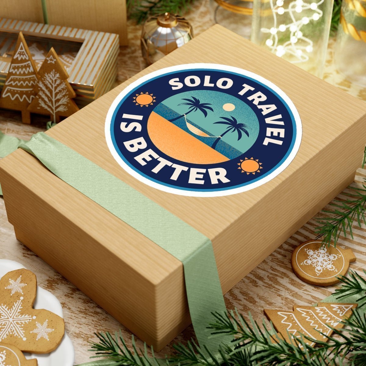 Solo Travel Is Better Sticker - SOLO SOHI Travel Shop