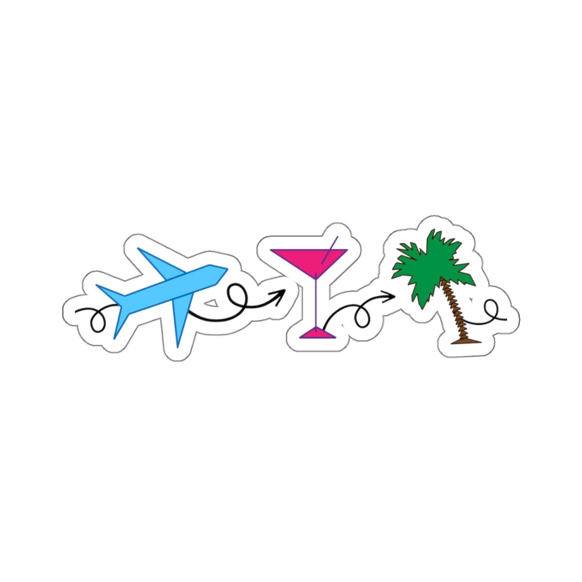 Travel Dreams Sticker - SOLO SOHI Travel Shop