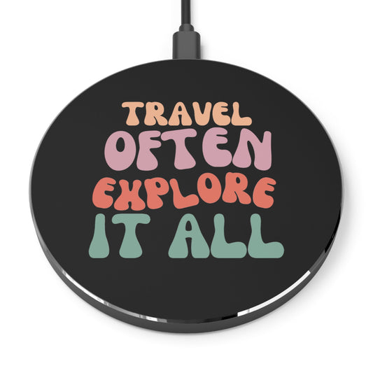 Travel Often Wireless Charger - SOLO SOHI Travel Shop